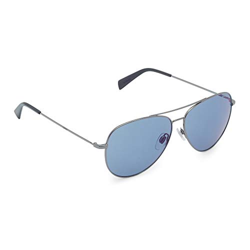 Levi's Men's Non-Polarized Blue Lens Metal Pilot Sunglasses LV 1006/S