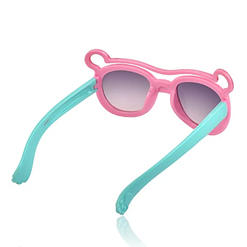 SHOP FRENZY kids baby boy and girl children fancy double frame cartoon sunglass (3-8 years)