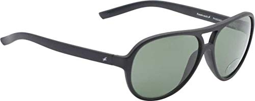 Fastrack Men's 100% UV protected Green Lens Pilot Sunglasses