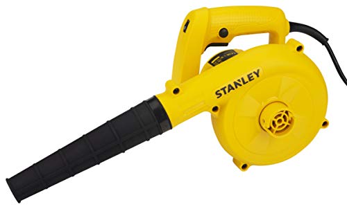 STANLEY STPT600 Blower for Clearing Away Dust Particles From Furniture, Cars, Windows & Other Rigid Surfaces, 600W Variable Speed, 1 Year Warranty (Yellow & Black)