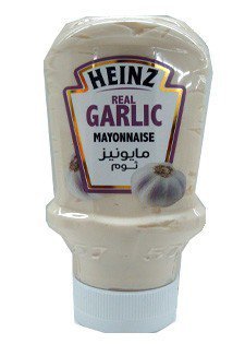 Heinz Mayonnaise, Real Garlic, 390g