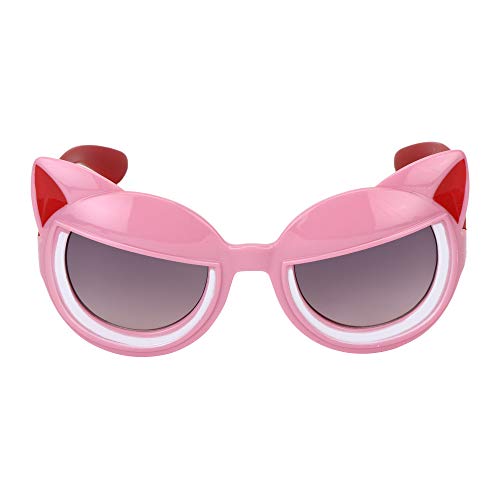 Amour UV Protected Cat Eye & Batman Combo for Kids (4 to 8 Years) Sunglasses - Pack of 2 Pink::Purple