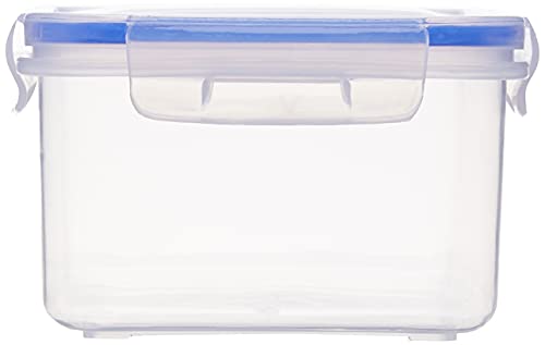Aristo Lock & Fresh 211 Plastic Storage Container - 1100 ML, Transparent Clear (19 x 13 x 8cm)