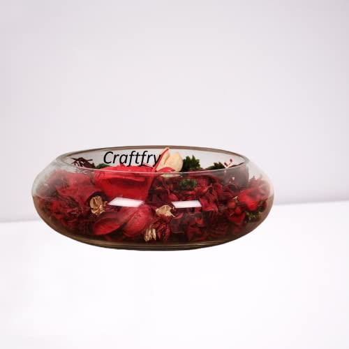 Craftfry Splendid Glass Spring Urli Bowl for Home Decoration - Urli Bowl for Home Decor