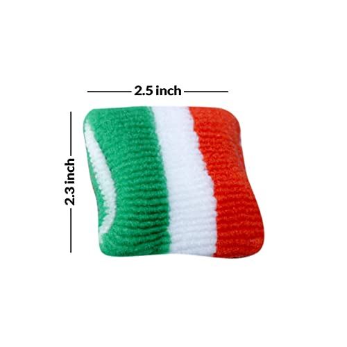 RAHI INDIA Tricolor Hand Band Wrist Band For Kids And Adults (Set Of 24)