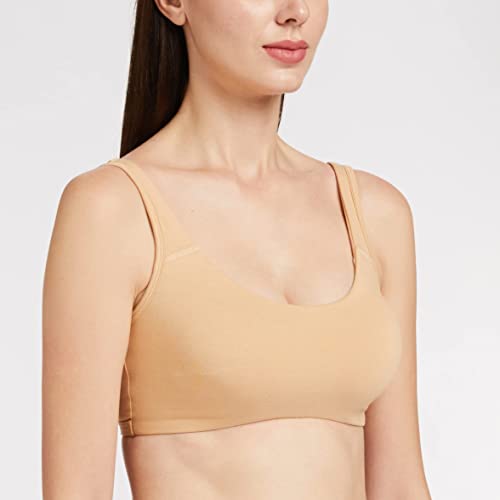 Enamor SB06 Low Impact Bra - Non-Padded, Wirefree & High Coverage Skin