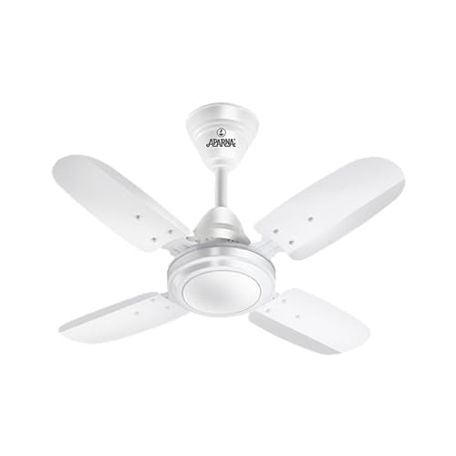 Aparna Swift 600 mm (24 inch) High-Speed Ceiling Fan (White)