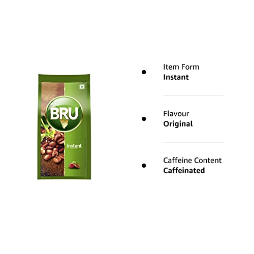 Bru Instant | Aromatic Coffee From South Indian Plantations | Premium Blend of Robusta & Arabica Beans For a Rich Coffee Experience | 200g