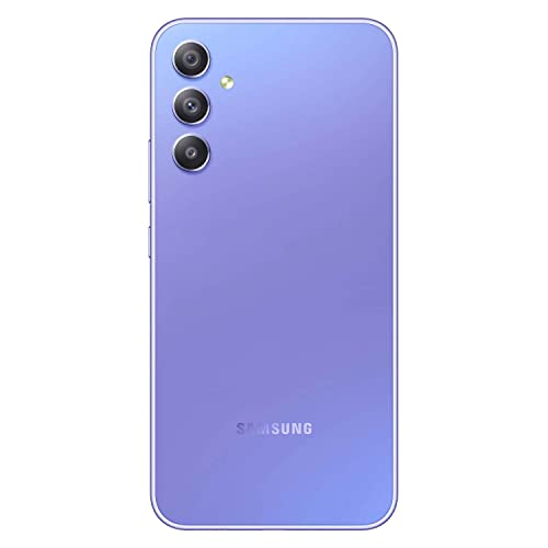 Samsung Galaxy A34 5G (Awesome Violet, 8GB, 128GB Storage) | 48 MP No Shake Cam (OIS) | IP67 | Gorilla Glass 5 | Voice Focus | Without Charger