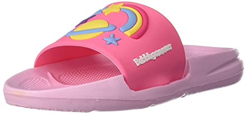 Bubblegummers Girls Crab Pink Slippers-1 Kids UK (3725922)
