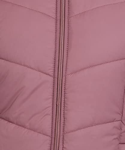 Ellipse Jacket For Girls Women’s Stylish Solid Color Jacket Quilted Jacket Full Sleeves Casual Winter Jacket Girls Winter Wear Jacket for Travelling (Purple, XL)