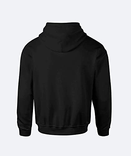 More & More Unisex-Adult Fleece Neck Hooded Sweatshirt (Dont Quit Hoodie_Black