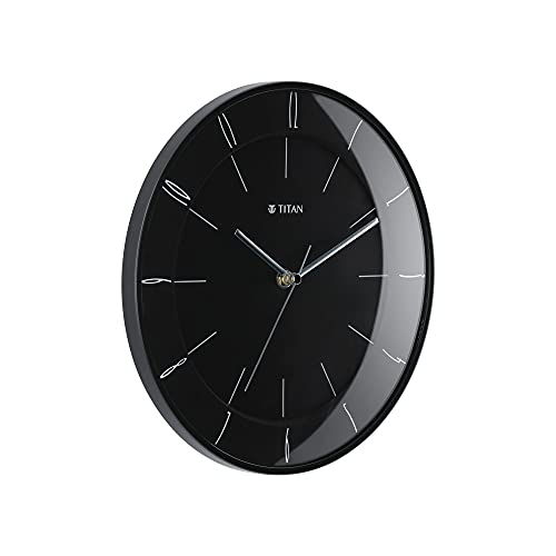 Titan Contemporary Wall Clock with Domed Glass - 27 cm x 27 cm (Small)
