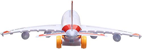 SUPER TOY Battery Operated Aeroplane Toy for Kids with Light and Sound - Assorted