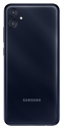 Samsung Galaxy M04 Dark Blue, 4GB RAM, 64GB Storage | Upto 8GB RAM with RAM Plus | MediaTek Helio P35 Octa-core Processor | 5000 mAh Battery | 13MP Dual Camera