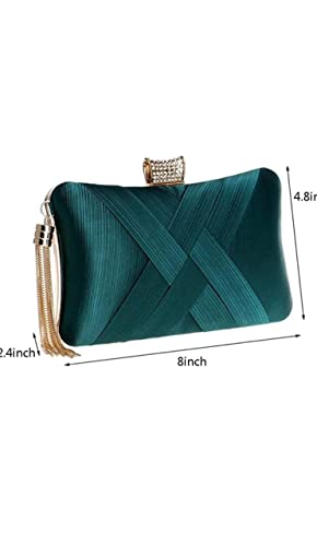 TOOBA Girl's Tassle Clutch (Green)