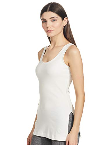 Jockey Snug Fit Thermal Tank Top for Women 2500_Off White_L