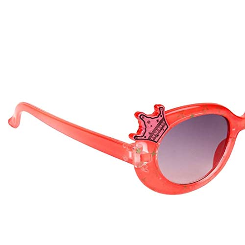 SHOP FRENZY Kid's Goggles Boy's and Girl's Sunglasses (3-10 Years) Red