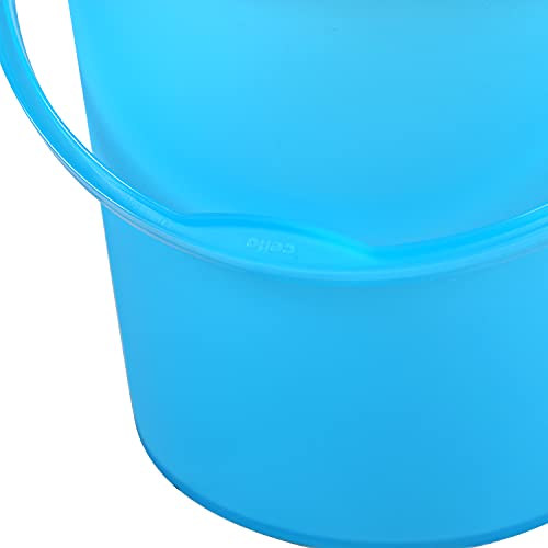 Cello Plastic Frosty Bucket Delux , Blue , 20 Litre