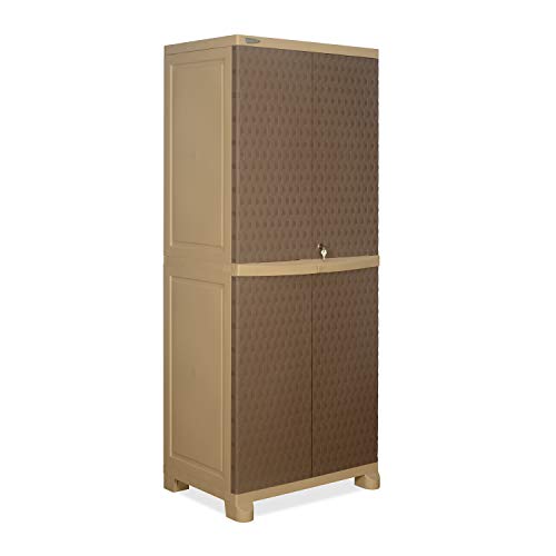 Nilkamal Freedom Big 6 (FB 6) Plastic Cabinet for Storage| Space & Clothes Organizer| Crockery Shelves| Cupboard| Almari| Wardrobe| Living Room| Adult & Kids| Multipurpose for Home Kitchen & Office