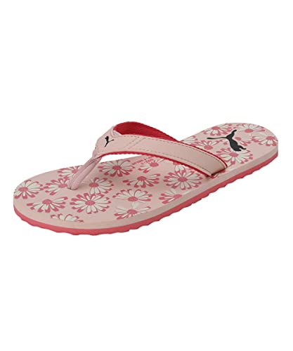 Puma Womens Flurry Wns Lotus-Cloud Pink-Paradise Pink-PUMA Black Flip Flop -8 UK (39014603)