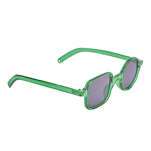 Hopscotch Boys and Girls Plastic Solid Sunglasses in Green Color For Ages 4-12 Years (LLT-4360859)