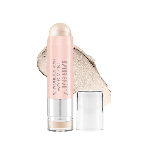 Swiss Beauty Instaglow Highlighting Stick, Face Makeup, Shade-01, 6G