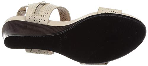 BATA womens PISA Beige Heeled Sandal - 7 UK (6618901)