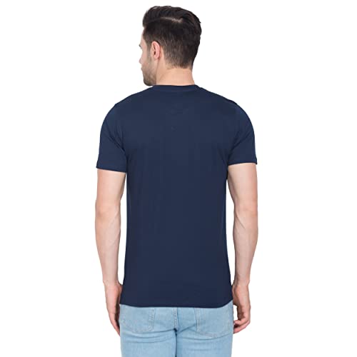 beUNIQ 036 V-Neck T-Shirt (XXXXX-Large) Navy