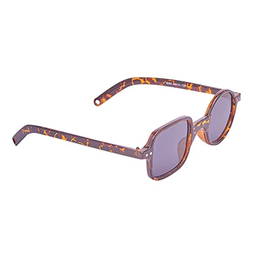 Hopscotch Boys and Girls Plastic Animal Print Sunglasses in Brown Color For Ages 4-12 Years (LLT-4360858)