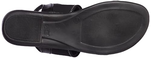 Bata Womens LYCRA E Black Sandal UK 7 (5616403)