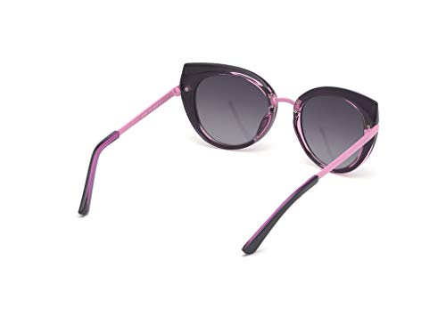 GUESS UV Protected Violet Cat Eye Full rim Sunglasses for Kids - GU9186 48 81Z