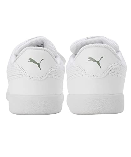 Puma Unisex-Kid -Punch Comfort Jr White-White Sneaker - 4UK (39613102)