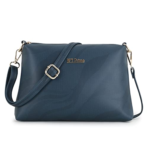 WOMEN MARKS BFT-01-PLANE POUCH-SLING BAG (Blue)