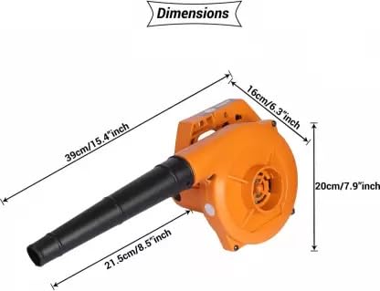 ADN-POWER 700W/14000RPM Blower Dust Cleaner for AC/Computer/Home Forward Curved Air Blower