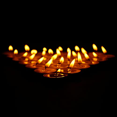 PROSPERRO LUMO by Parkash Candles Paraffin Wax Candles Tea Light (100 PC Unscented)