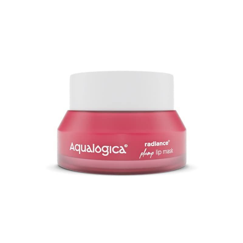 Aqualogica Radiance+ Plump Lip Balm with Watermelon and Shea Butter - Lip Mask for Heals, Hyperpigmentation & Hydrates Chapped Lips for Women & Men -15g