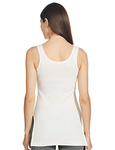 Jockey Snug Fit Thermal Tank Top for Women 2500_Off White_L