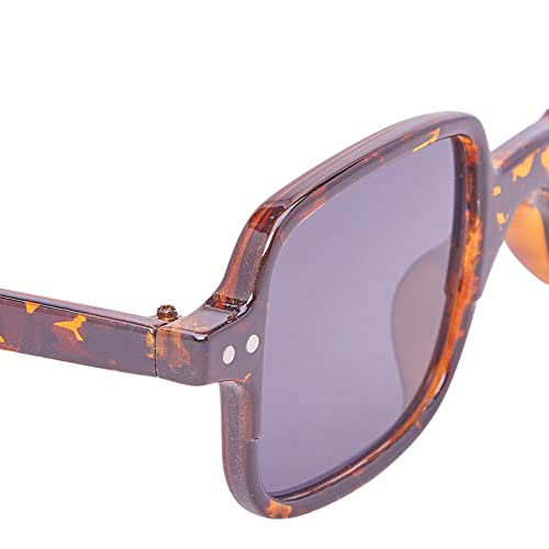 Hopscotch Boys and Girls Plastic Animal Print Sunglasses in Brown Color For Ages 4-12 Years (LLT-4360858)