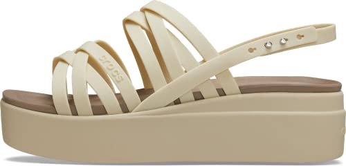 Crocs Women Bone Brooklyn Sandal 206751-2Y2 W7