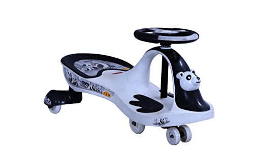 Toyzone Baby Panda Free Wheel Magic Car Swing Car | Baby Car | Kids Car | Toy Car | Push Car | Ride on Car with Music and Horn