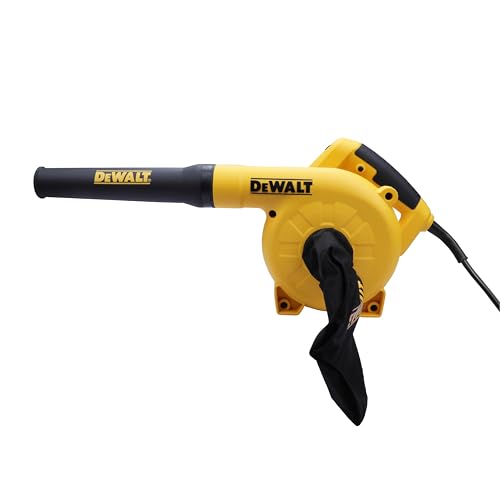 DEWALT DWB800 800W Corded Variable Speed Blower with Precise Projected Air Flow for Easy Blowing Operation for Household & Industrial Use, 2 Year Warranty, YELLOW & BLACK