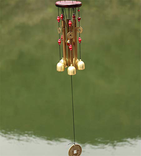 Lilone Brass Wind Chime (24 inch, Multicolour)