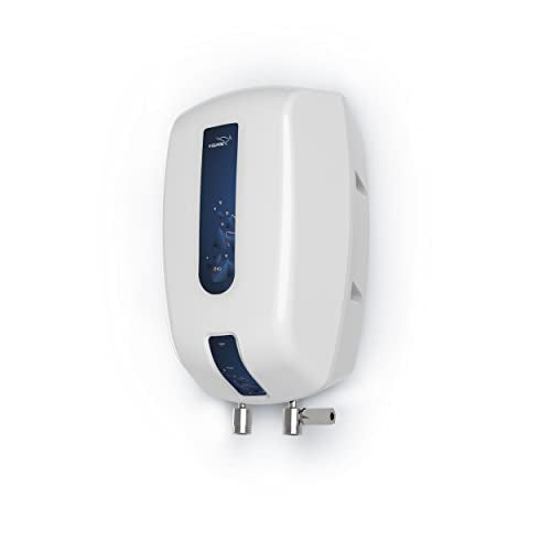 V-Guard Zio Instant Water Geyser | 3 Litre | 3000 W Heating | White-Blue | | 2 Year Warranty