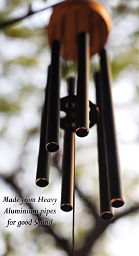 PARADIGM PICTURES 6 Pipe Wind Chimes for Home | Home Decor Items