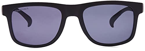 Fastrack Men Square non polarization Sunglasses (Black_ S )