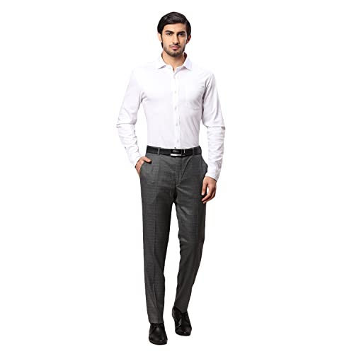 Raymond Dark Grey Trouser (Size: 32)-RMTS03547-G8