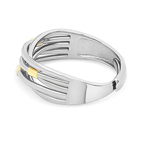 GIVA 925 Sterling Silver 18k Gold Plated Weave Ring, Adjustable | Gifts for Girlfriend, Gifts for Women and Girls | With Certificate of Authenticity and 925 Stamp | 6 Month Warranty*