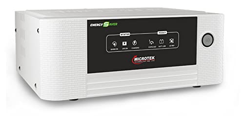 Microtek Energy Saver 1825 Pure Sine Wave 1600VA/24V Inverter, Support 2 Battery with 2 Year Warranty for Home, Office & Shops