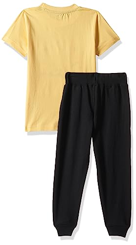 T2F Boys Cotton T-Shirt and Joggers Pant Set(BYS-TSRT-JOG-01_Multicolor 1_2-3 yrs)